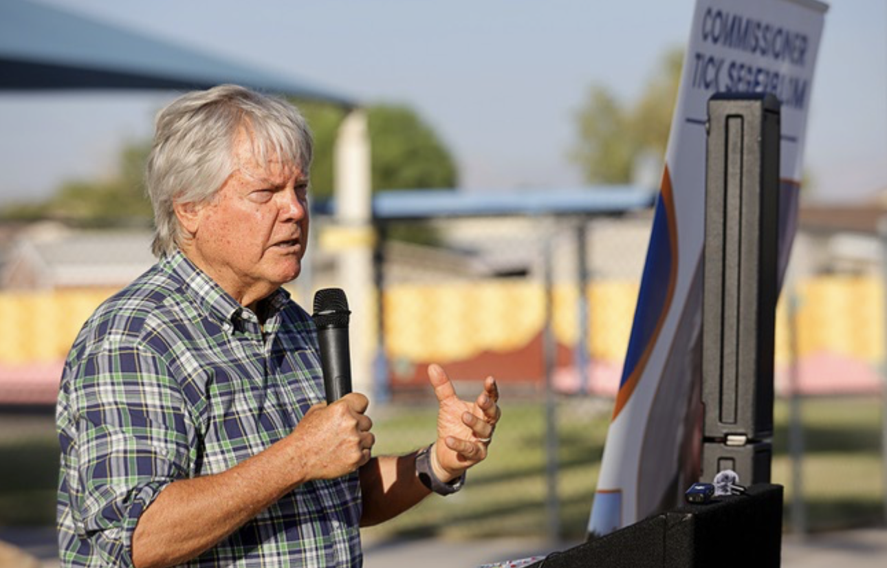Clark County Commissioner Tick Segerblom